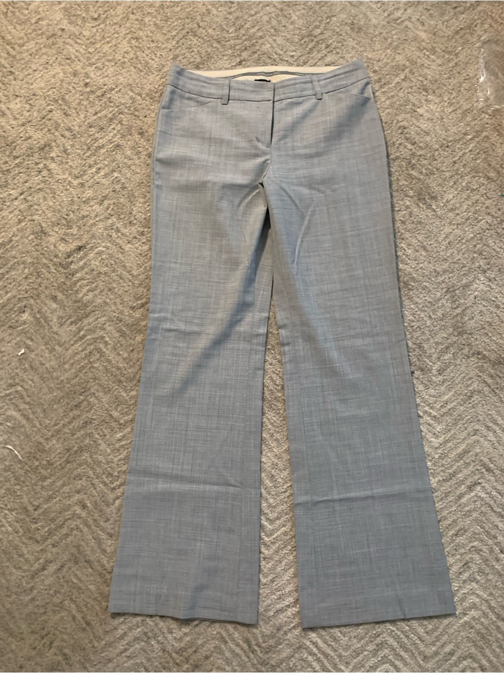 Express Editor Light Gray Dress Pants